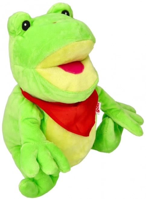 Plys hånddukke frø