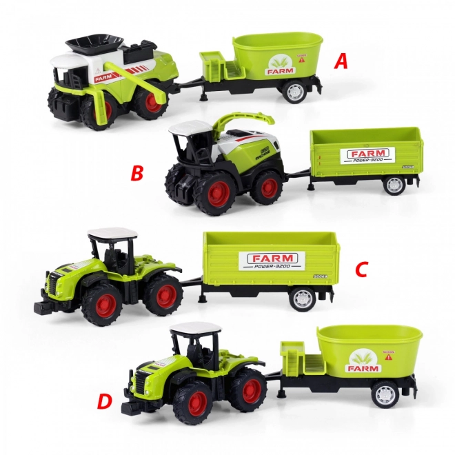 Traktor med anhænger fra kollektionen Min lille gård