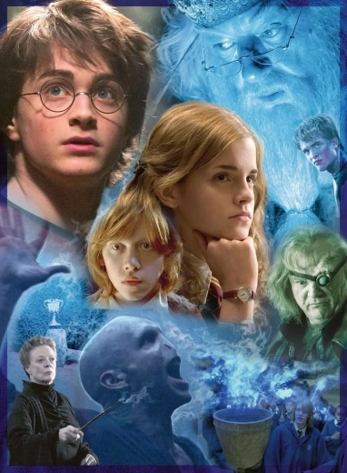Puslespil Harry Potter på Hogwarts 500 brikker Ravensburger