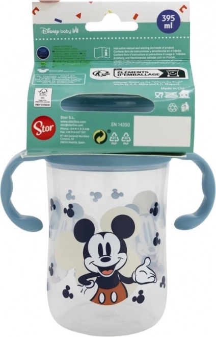 STOR Børnetræningskop 395 ml Mickey Mouse