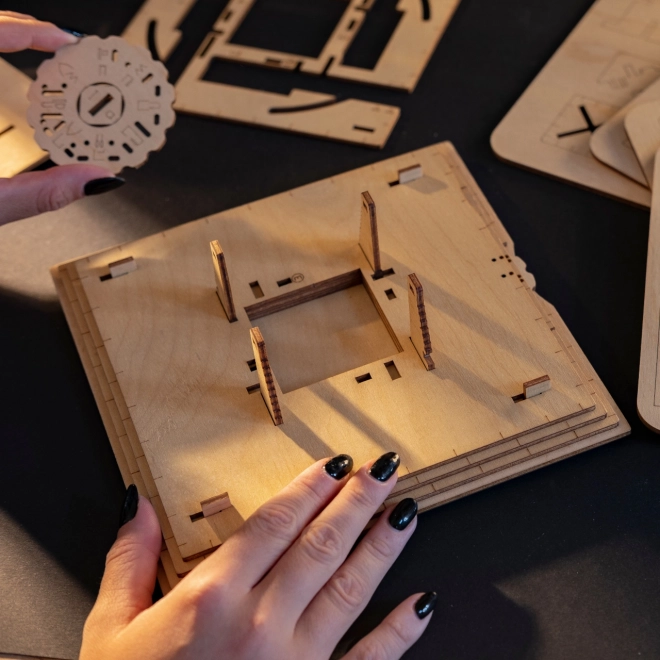 EscapeWelt 3D træ mekanisk gådespil Pyramide