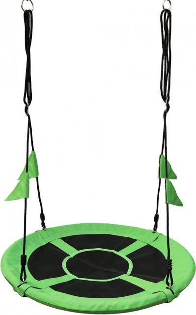 Gynge Storkerede med flag 100 cm – 2Kids Toys, grøn