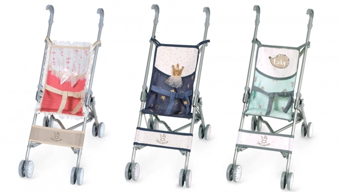 DeCuevas 90090 Folde-kombivogn til dukker golf paraplyvogn Martina 2021 - 56 cm