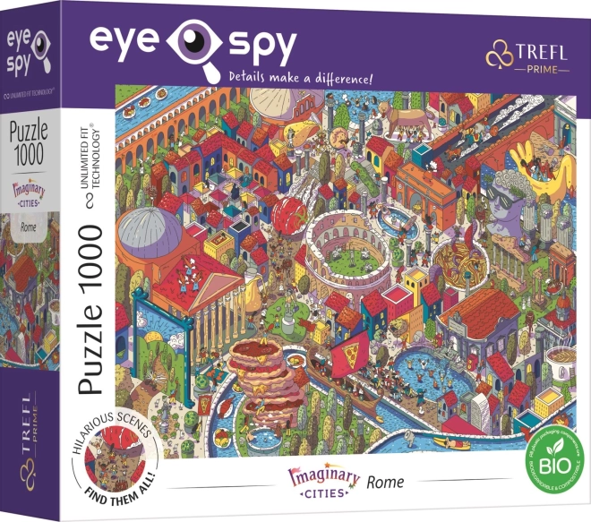 Puslespil 1000 brikker Eye-Spy Imaginary Cities Rom Italien