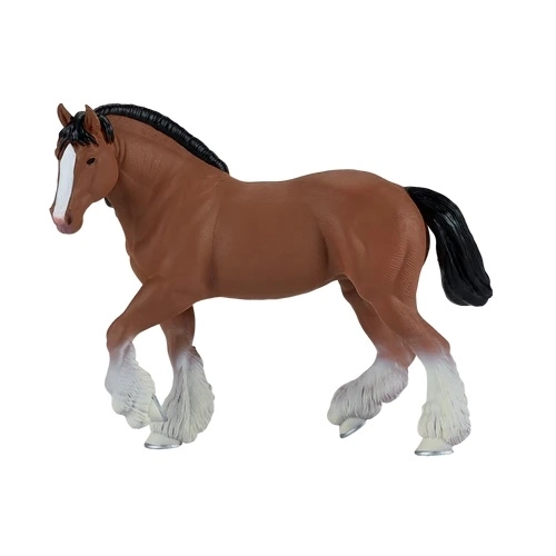 Mojo Clydesdale Brun Hest