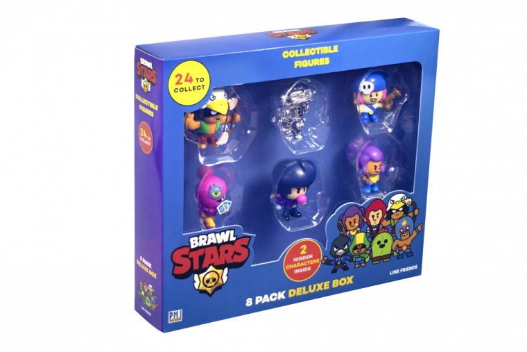 Brawl Stars-figurer 8 Pack Deluxe