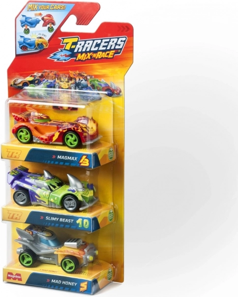 T-Racers Mix 'N Race biler 3 stk