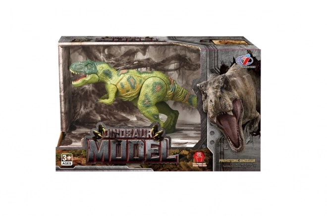 Interaktiv dinosaur med 4 typer