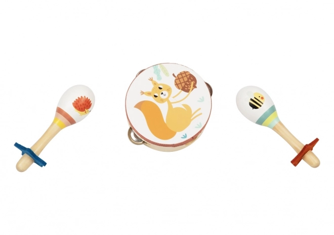 2Kids Toys Musik Sæt Skovdyr
