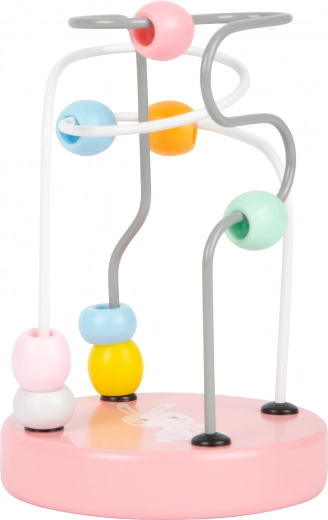 Pastelfarvet design med kanin