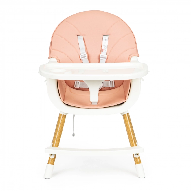 Ecotoys Spisestol 2-i-1 Pink
