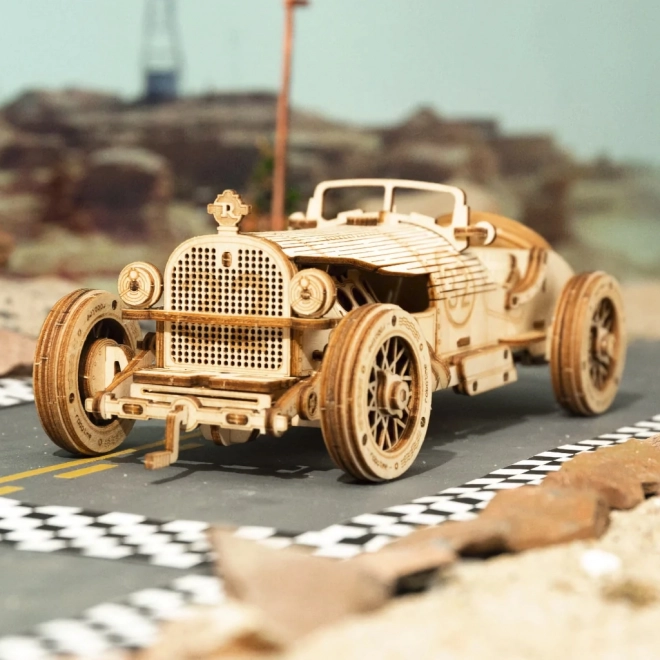 Racebil U-9 Grand Prix - 3D træ-byggekit