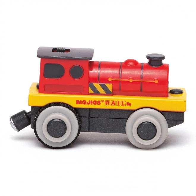 Bigjigs Rail Elektrisk lokomotiv Rød styrke