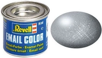 Revell syntetisk emaljemaling stål metallic