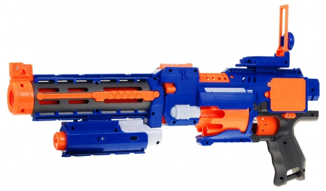 Pistol 2 i 1 til børn 8+ Blaze Storm 20 lange skumkugler + laser sigte + flaske