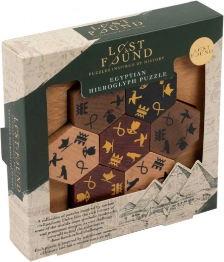 Professor Puzzle Lost&Found: Egyptiske hieroglyffer puslespil