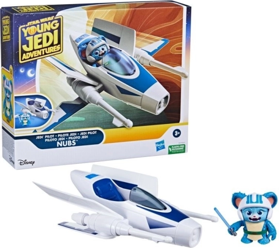 Star Wars Young Jedi rumskib med figur