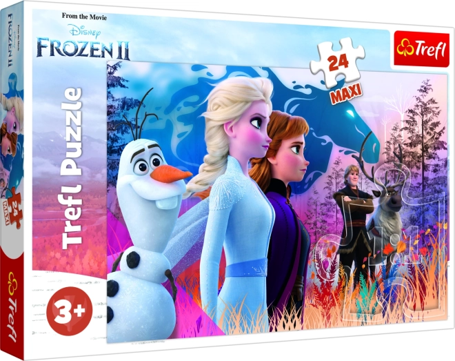 MAXI-puslespil 24 brikker FROZEN 2 – Magisk eventyr