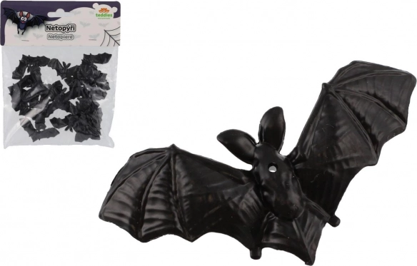 Plastflagermus 20 stk – dekoration til Halloween og fester