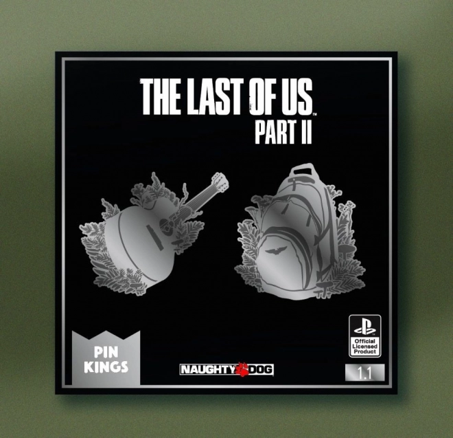 Badges The Last of Us – sæt med 2 metalpins