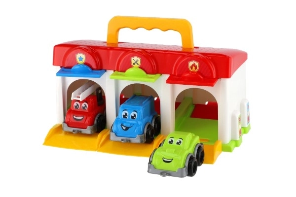 Garage med biler og tilbehør Technok Toys