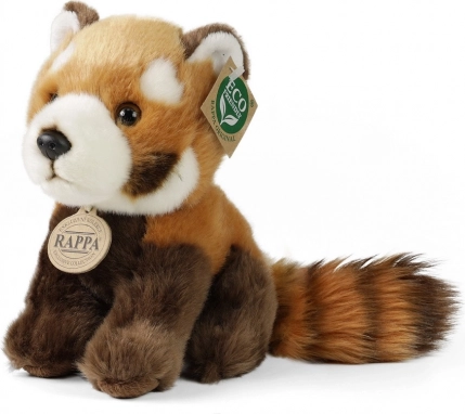Rappa plysbamse rød panda 18 cm – miljøvenlig