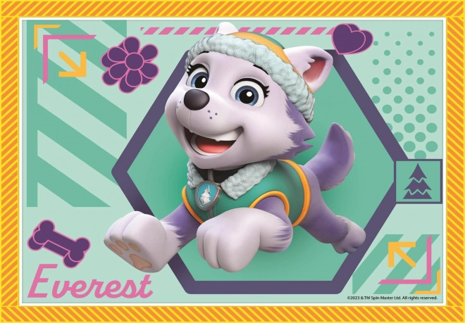 Puslespil 4i1 Paw Patrol