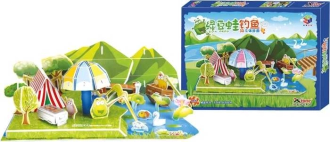 Trelags skumpuslespil i 3D – frødam small foot