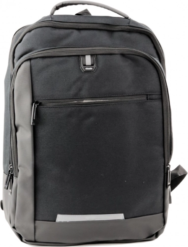 Herre USB business-rygsæk til laptop sort 16L 45 cm