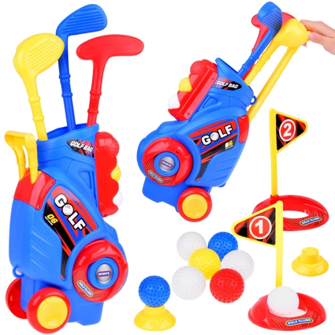 Børne mini golf sæt