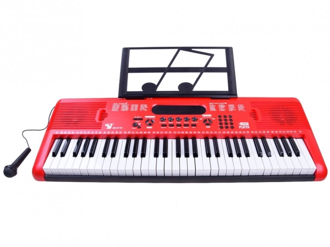 Elektroniske tastaturer med mikrofon