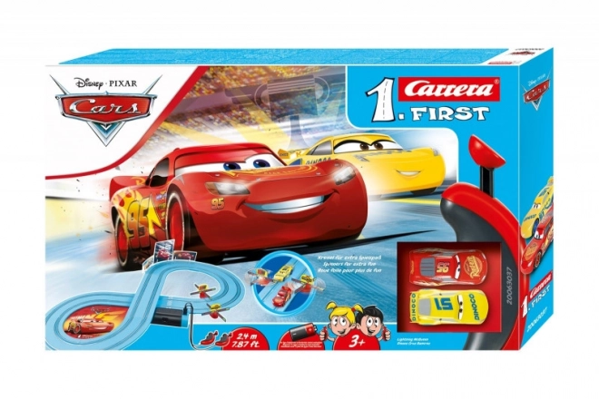 Bilbane Carrera First med biler fra filmen Biler