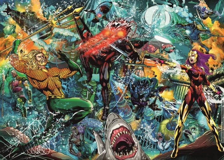 Puslespil RAVENSBURGER Aquaman 1000 brikker