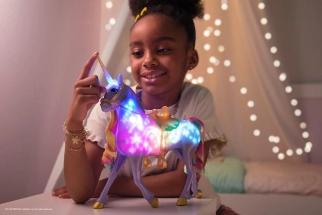 UNICORN ACADEMY LYSENDE ENHJØRNING WILDSTAR 24cm