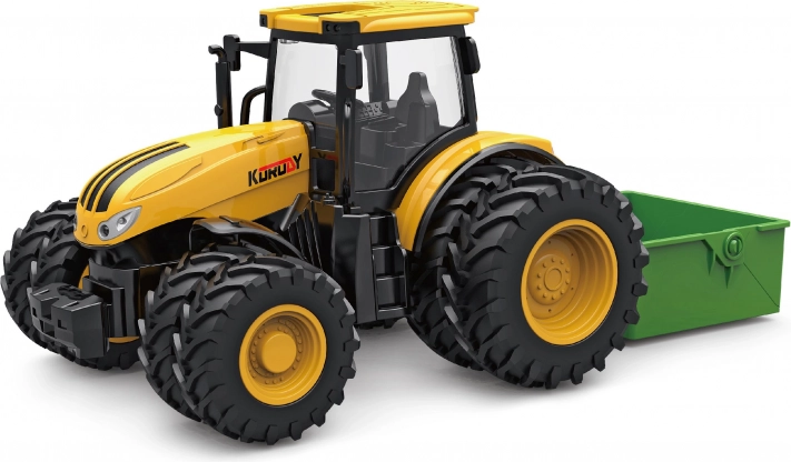 Traktor med tilbehør og effekter