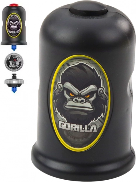 Sæt Wyrzutnia med Flyvende Disk Gorilla Sort