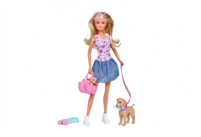 Panenka Steffi med hunde