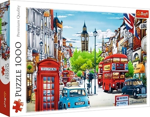 Puslespil 1000 stk – Londons gade