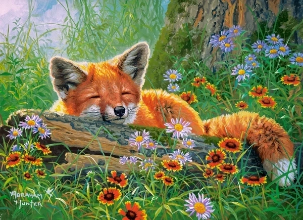 Puslespil 100 brikker Foxy Dreams