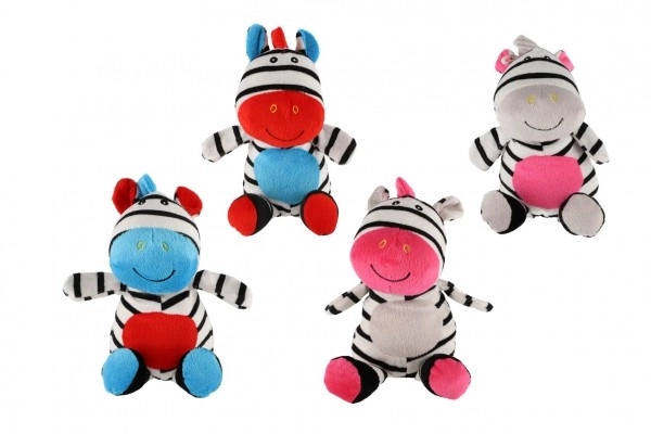 Blødt raslelegetøj Zebra til babyer