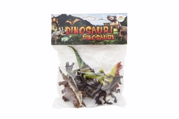 Dinosaur plastik sæt 6 stk