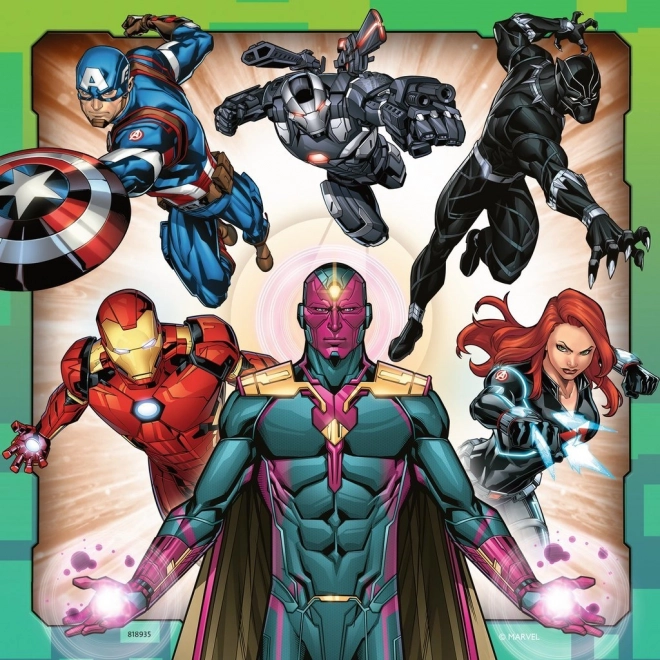 Ravensburger Marvel Avengers puslespil 3x49 stk