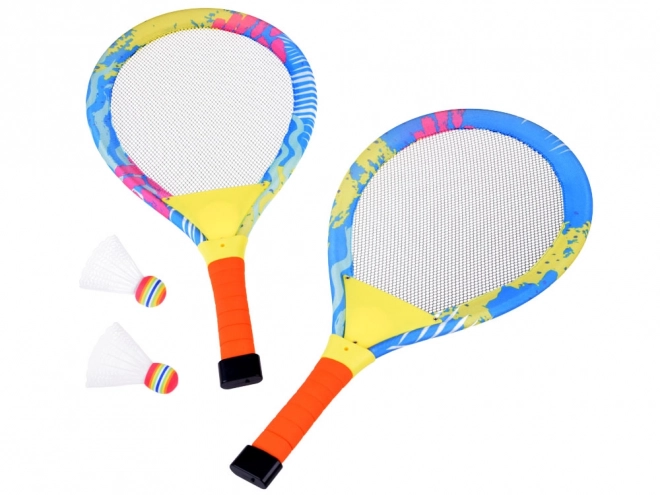 Lysende badmintonketchere til sjov