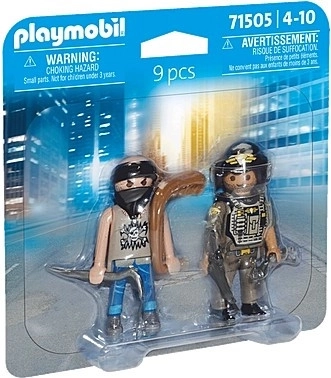 PLAYMOBIL Duo Pack Særlig enhed og bandit figursæt