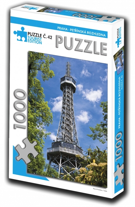 Puzzle Petřín-udsigtstårnet 1000 brikker
