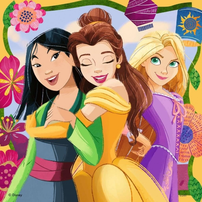 Ravensburger puslespil Disney: Prinsesser fra eventyr 3x49 brikker