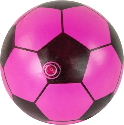Rosa sort gummibold stor 23 cm let