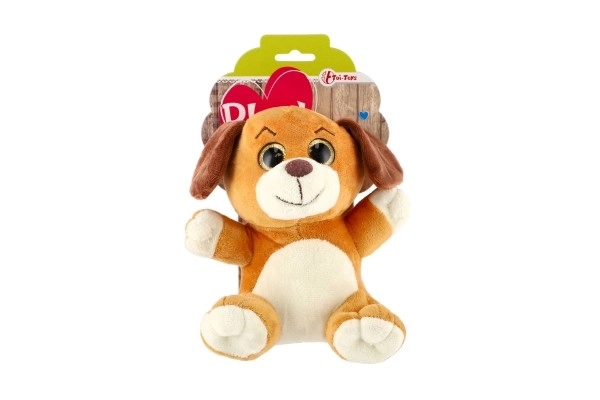 Dyr plys store øjne 18 cm på kortet