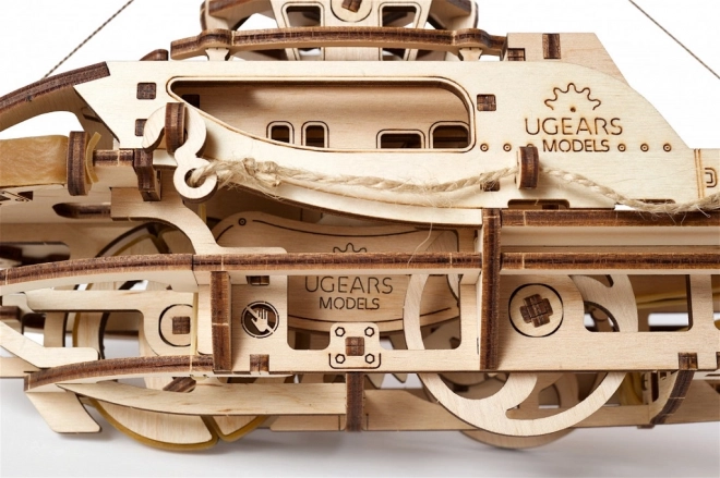Ugears 3D puslespil - Bugserbåd 169 stykker