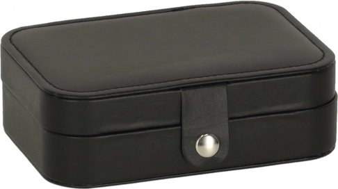 rejse smykkeskrin med organizer – sort